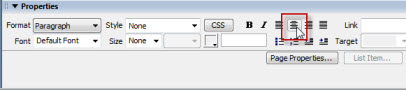 html how to center